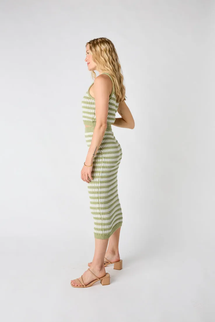 Lime and Coconut Skirt