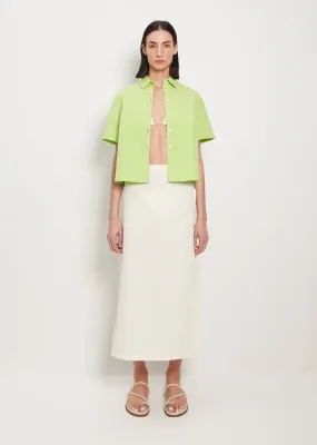 Linen Midi Skirt
