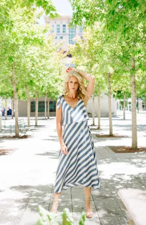 Lisette Sleeveless Striped Dress FINAL SALE