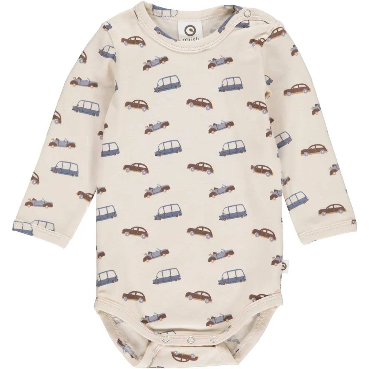 Long sleeve bodysuit- car print