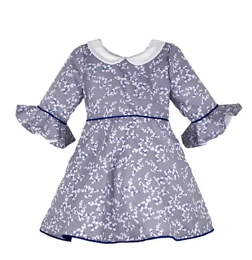 Long Sleeve Snowflake Dress