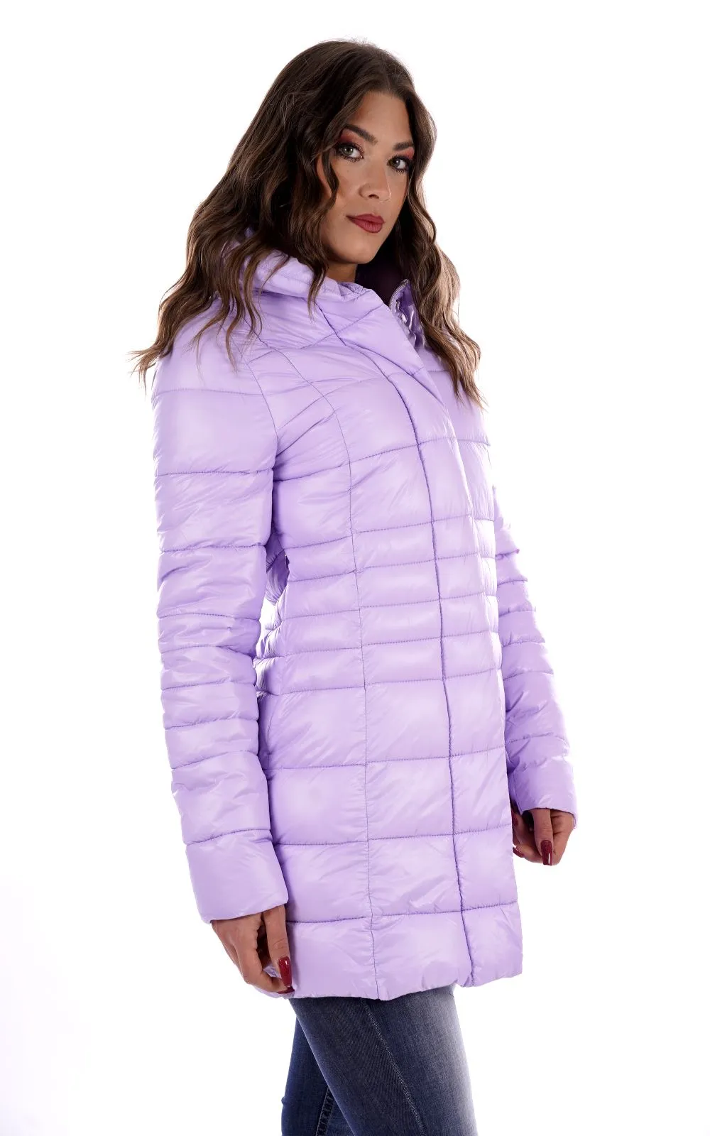 Mark Up Piumino Lilla Da Donna