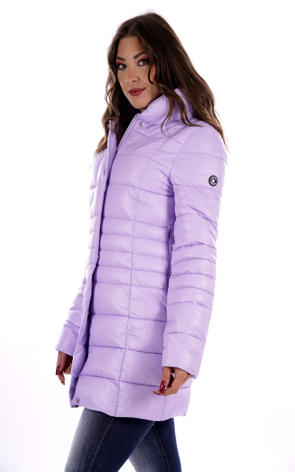 Mark Up Piumino Lilla Da Donna