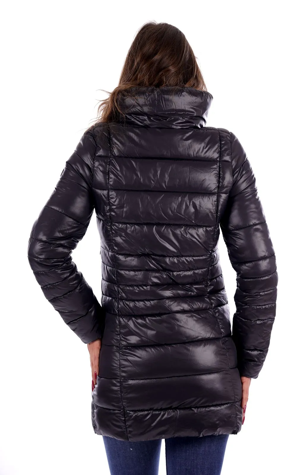 Mark Up Piumino Nero Da Donna