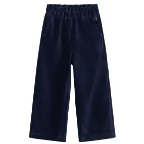 Mayoral Girl's Navy Flared Corduroy Trousers