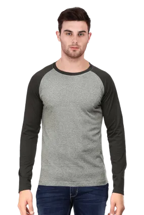 Men’s Raglan Full-Sleeve T-Shirt – Sporty Design and All-Day Comfort