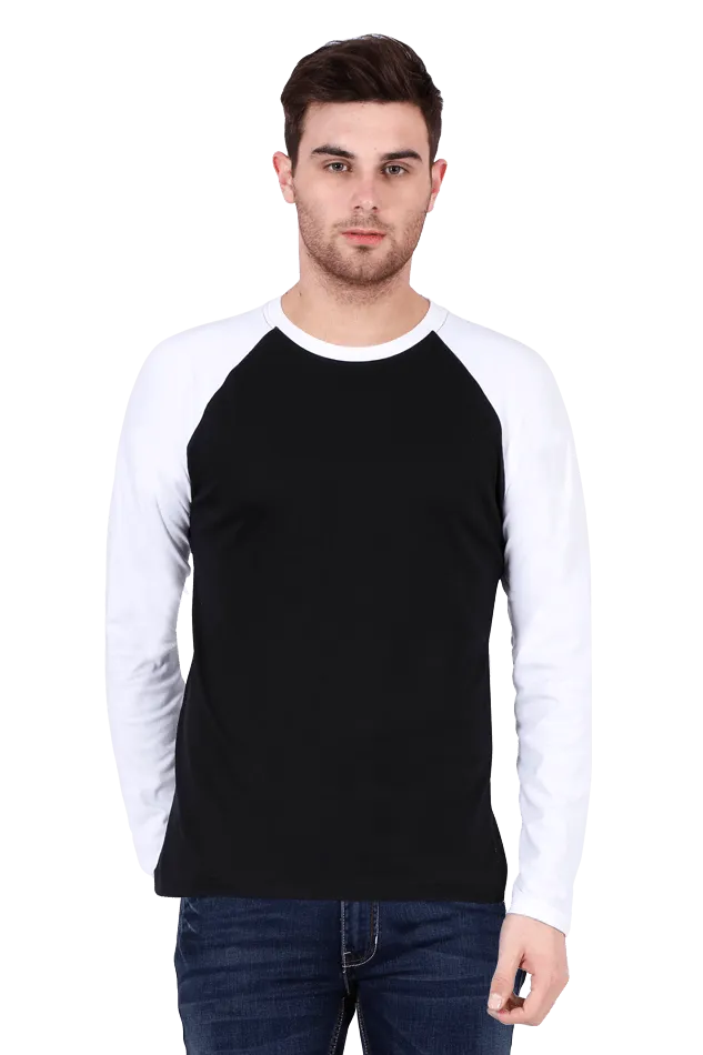 Men’s Raglan Full-Sleeve T-Shirt – Sporty Design and All-Day Comfort