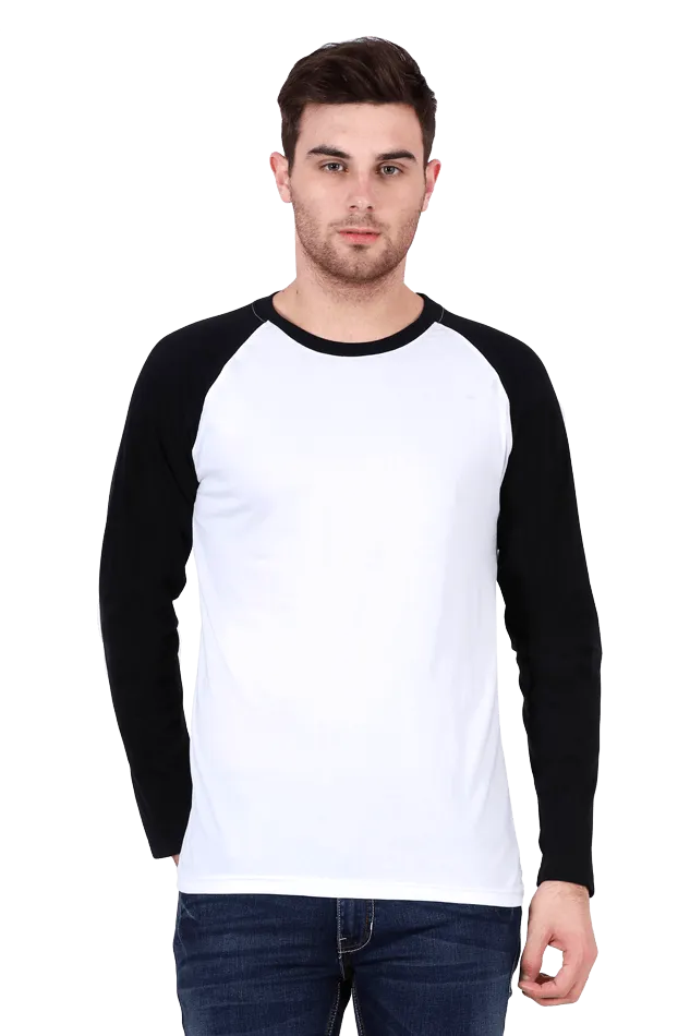 Men’s Raglan Full-Sleeve T-Shirt – Sporty Design and All-Day Comfort