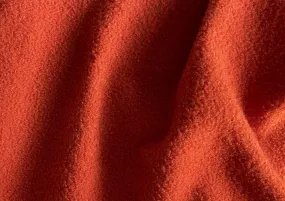Mid-Weight Pumpkin Spice Plush Wool Blend Bouclé