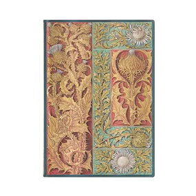 Midi Unlined Journal- Thistle Design