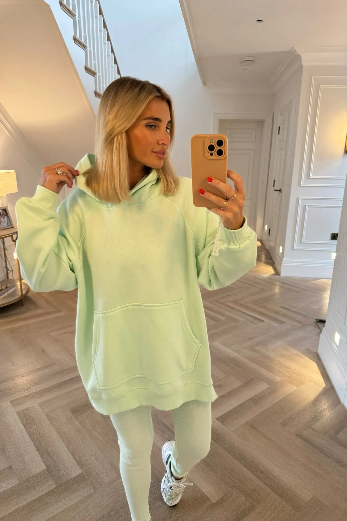 MINT GREEN HOODIE CO-ORD