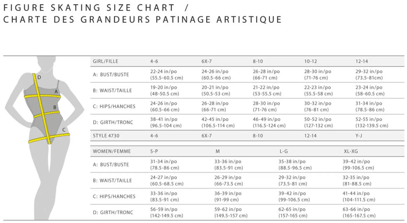Mondor Women's 616 Sleeveless Essentials Figure Skating Dress