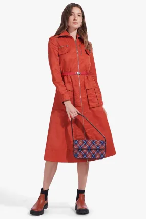 NEATH DRESS | RUST