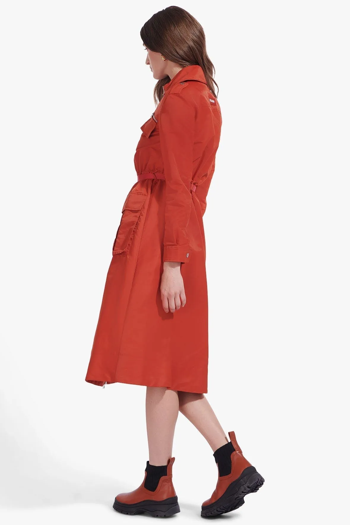 NEATH DRESS | RUST