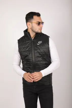 Nik Half Sleeves Jacket - BLACK