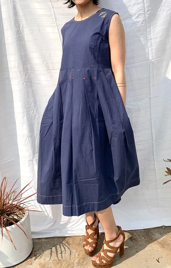 Organic Cotton Flared Dress