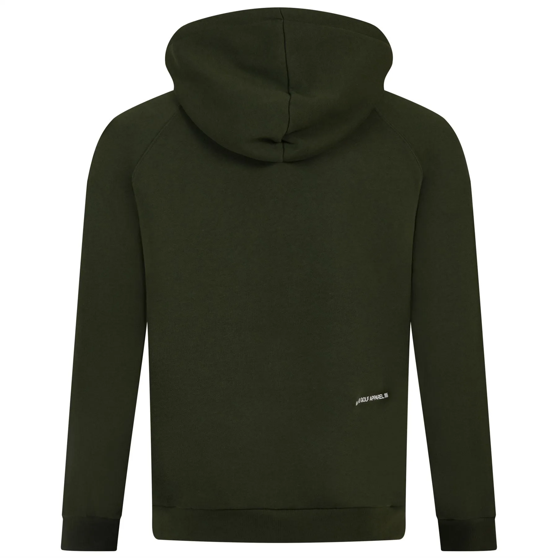 Organic Knitted Cotton Eighteenth Hoodie Green - AW24
