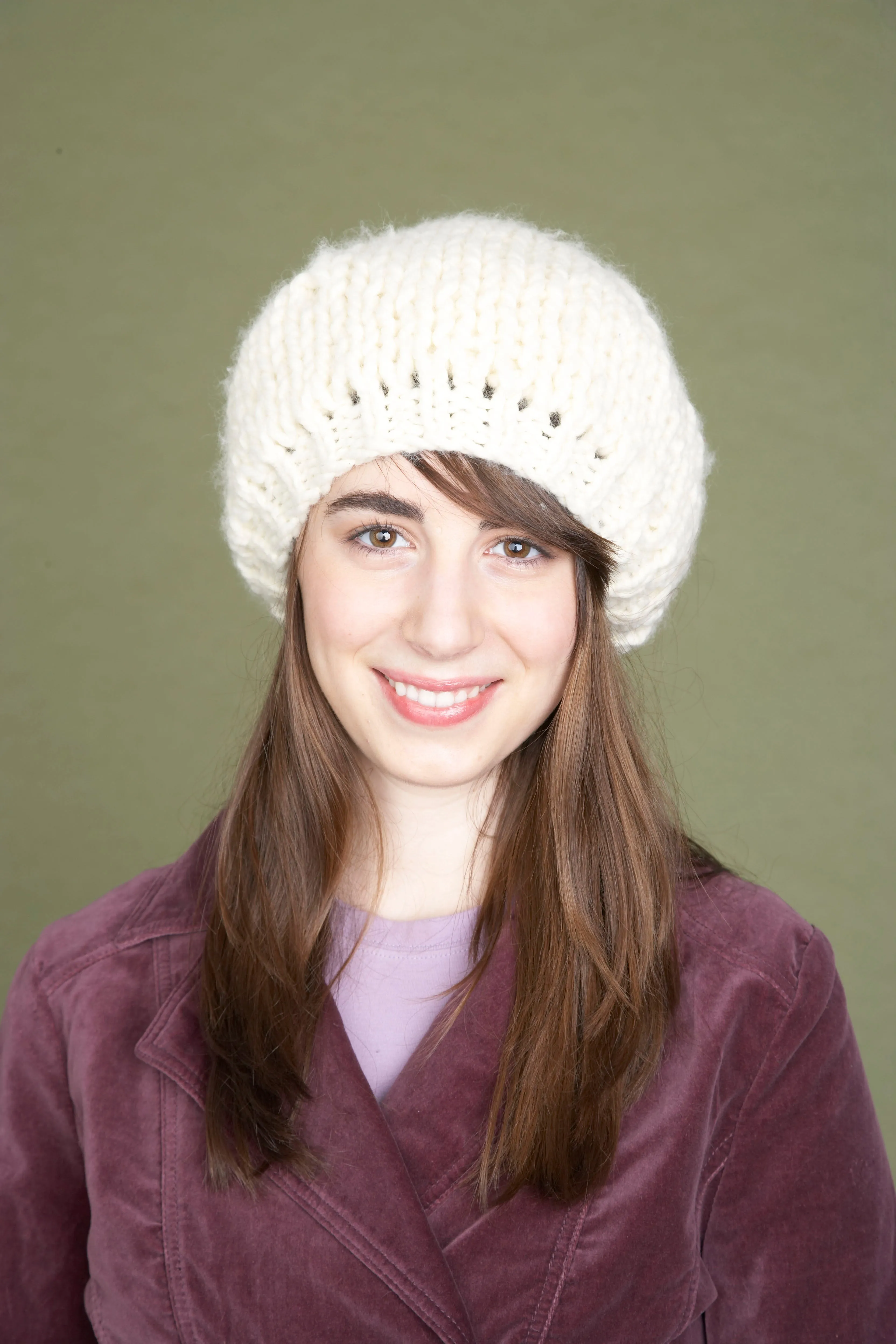 Oversized Beret (Knit)