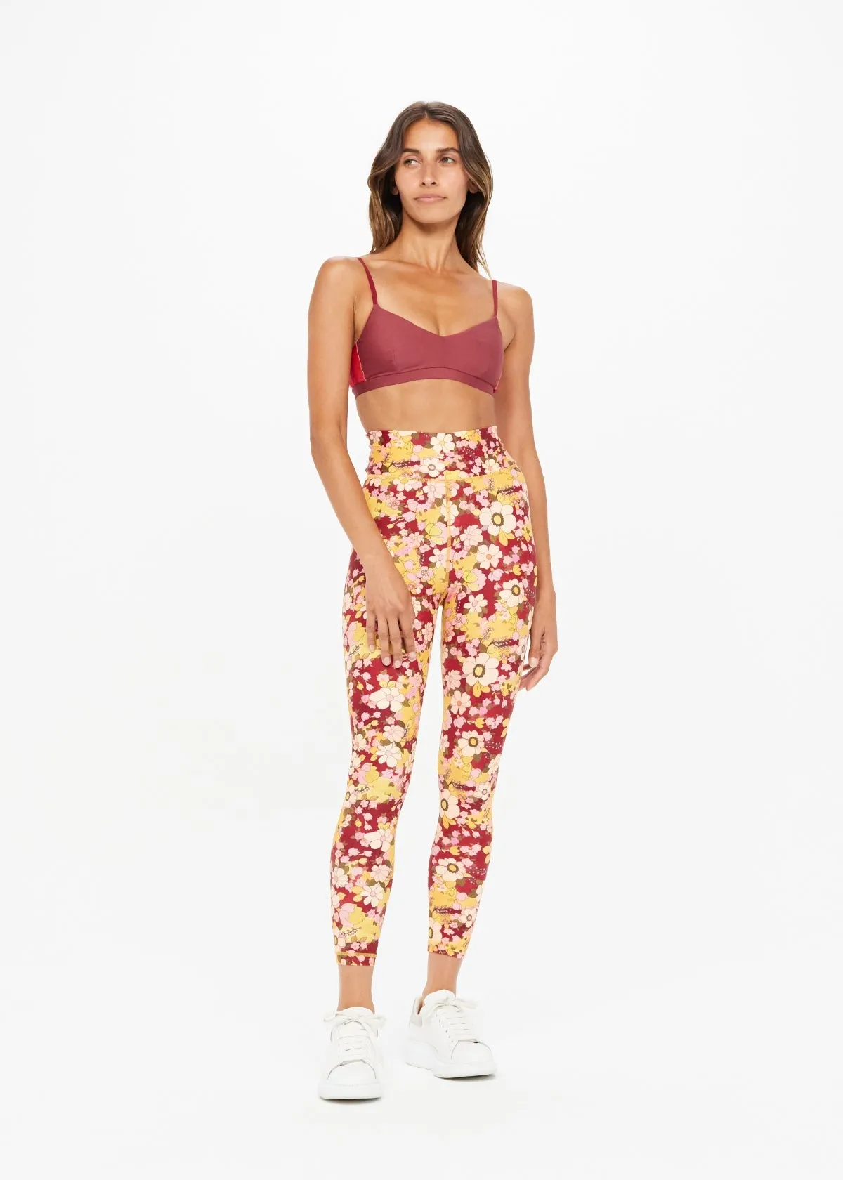 Palm Springs Dance Midi Pant, Floral