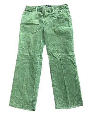 Pants Corduroy By Talbots In Green, Size: 14