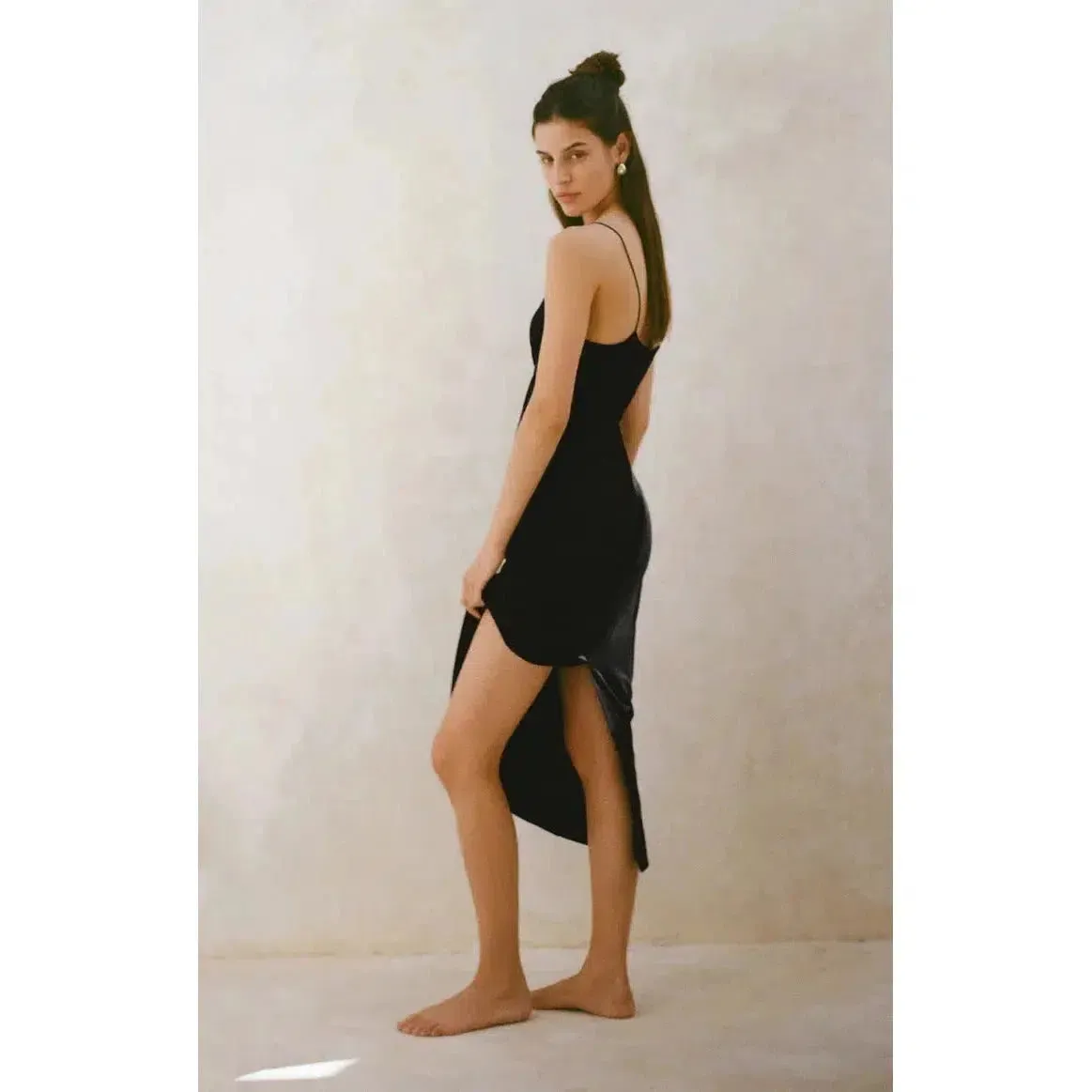 PAULINA SO SMOOTH MIDI DRESS