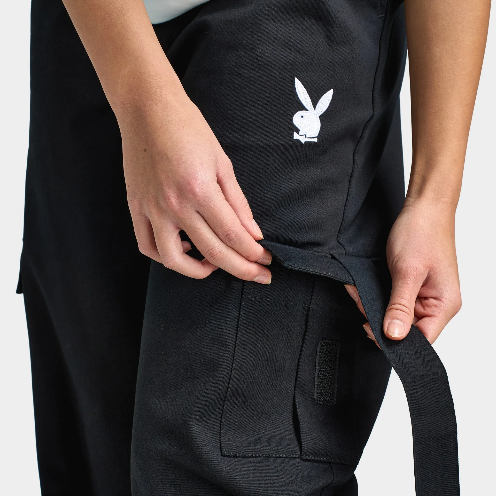 Playboy Women's Bunny Cargo Pants / Black