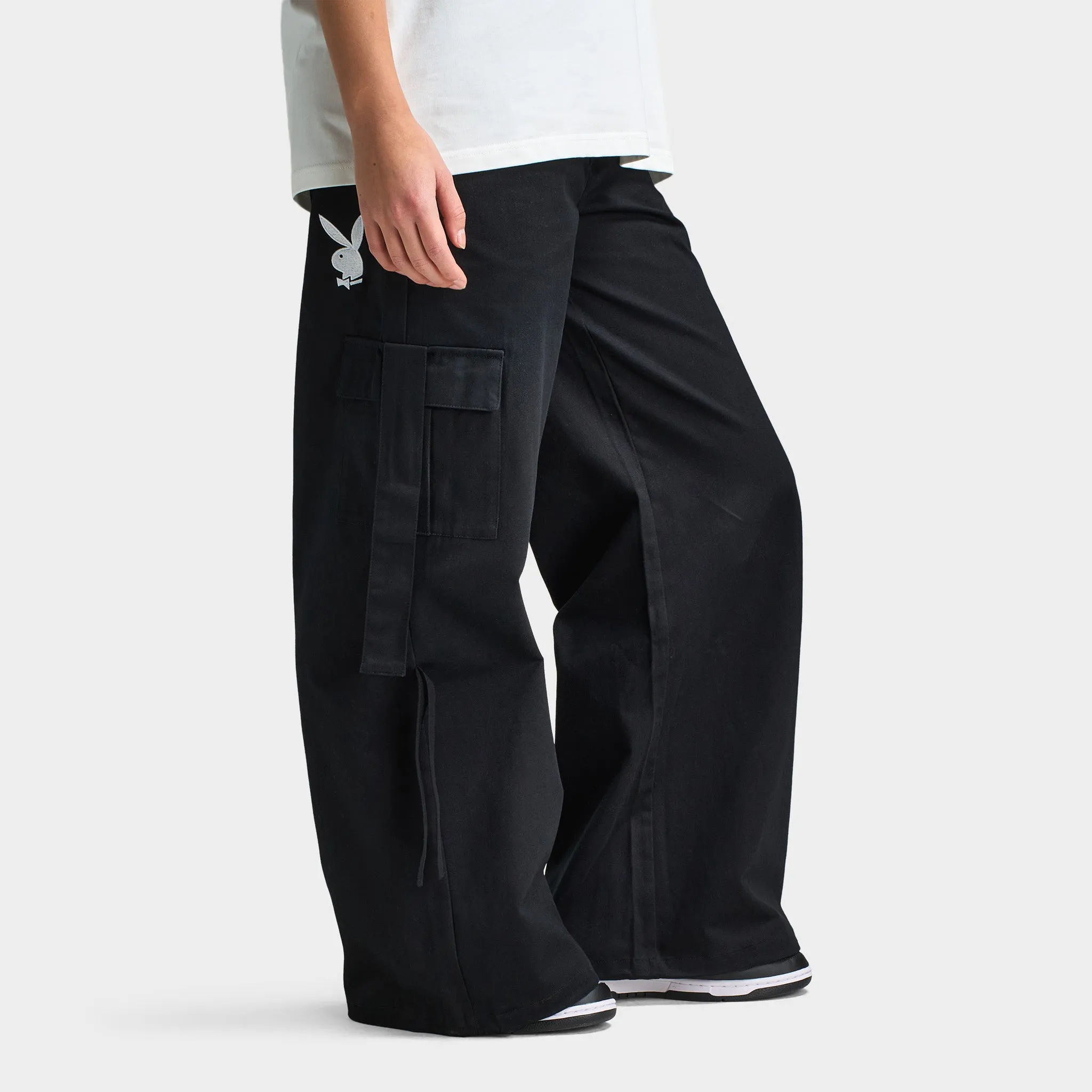 Playboy Women's Bunny Cargo Pants / Black