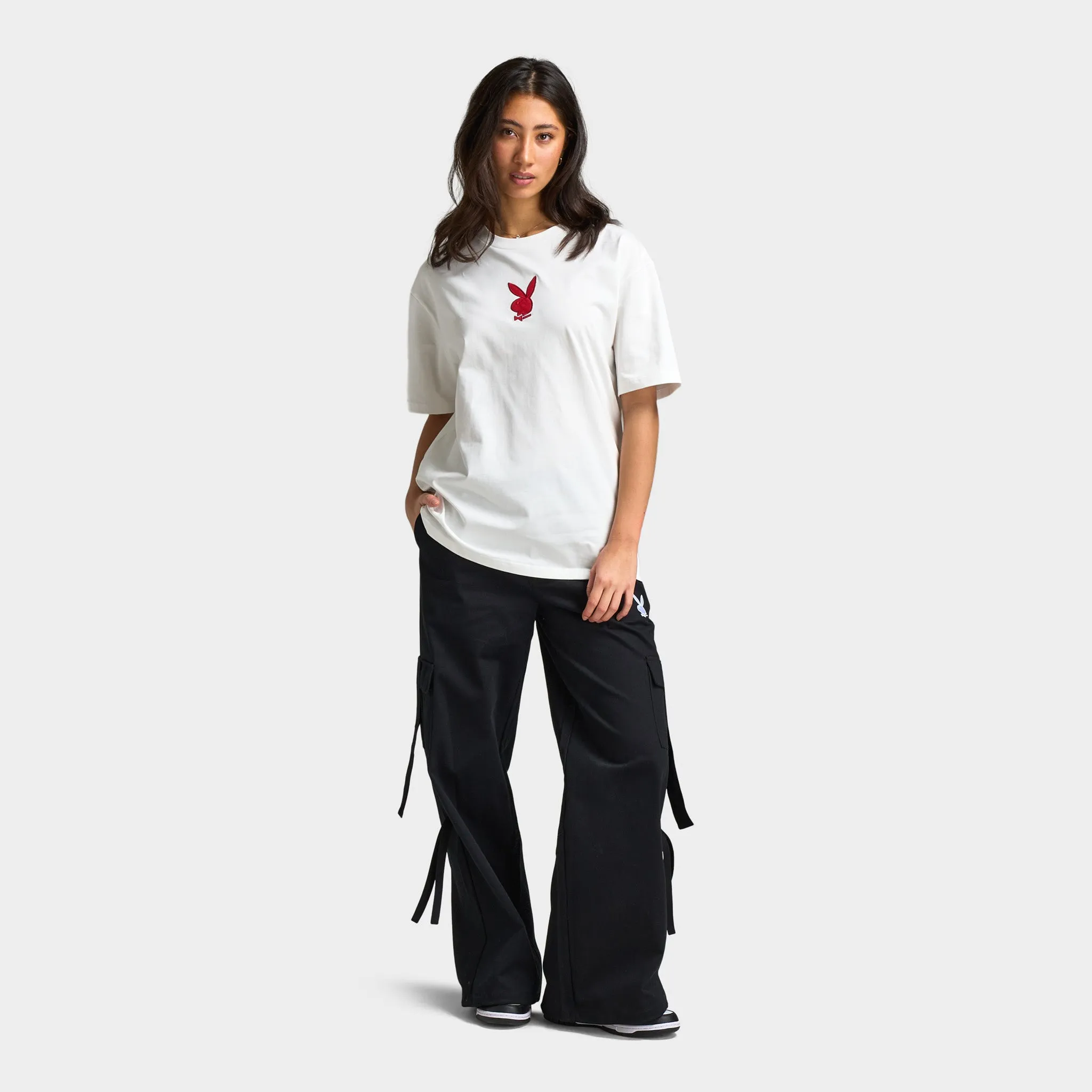 Playboy Women's Bunny Cargo Pants / Black
