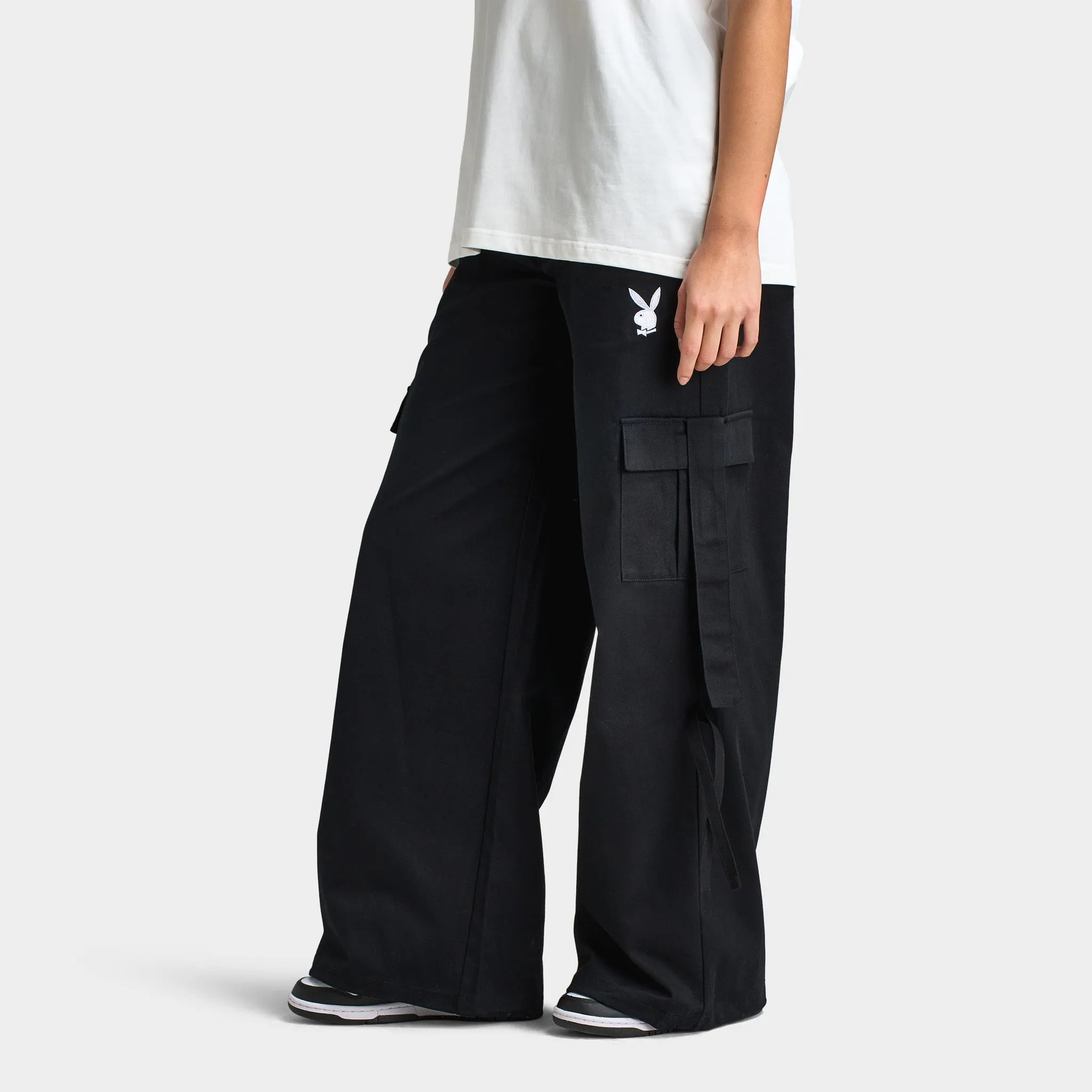 Playboy Women's Bunny Cargo Pants / Black