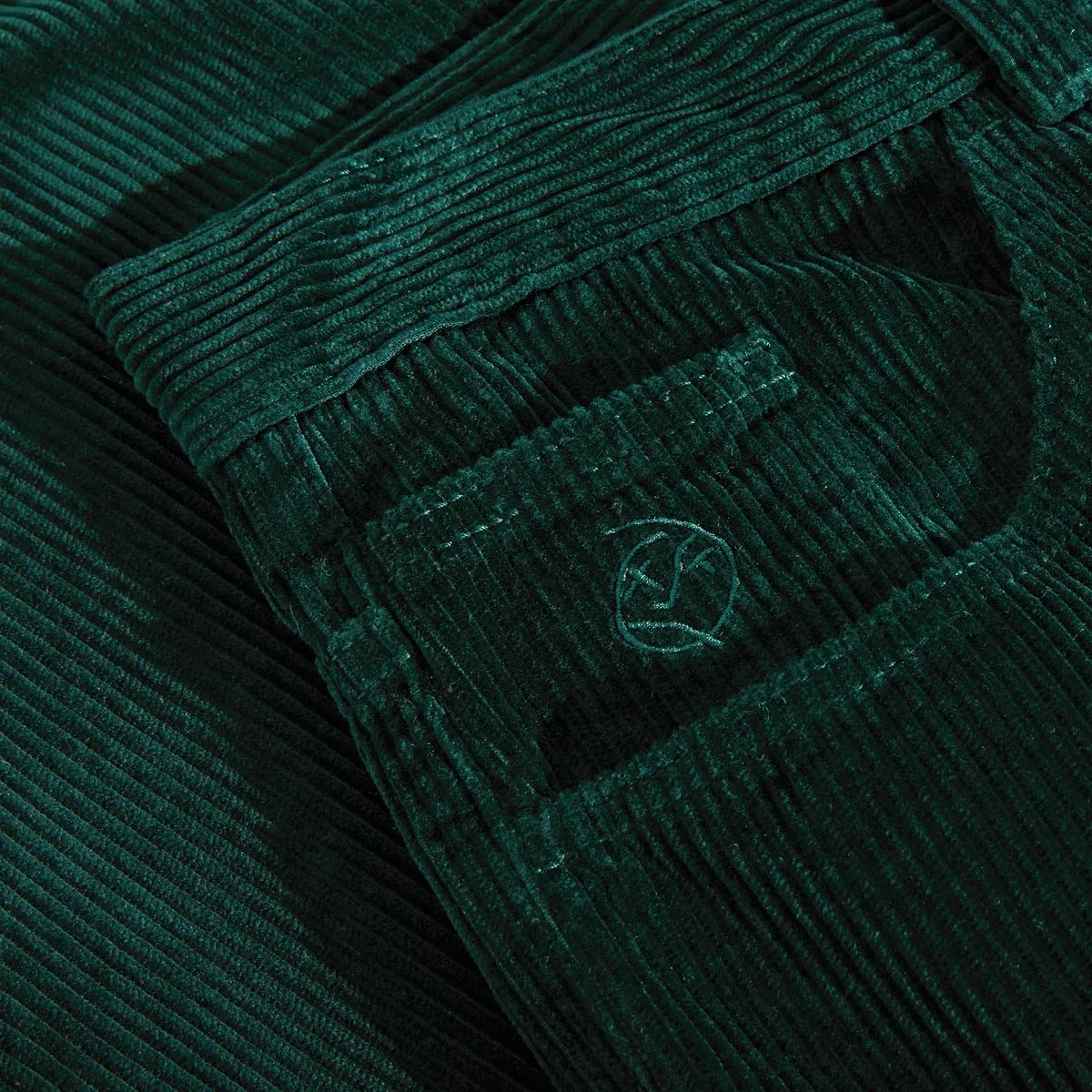 Polar Big Boy Cord Jeans - Dark Emerald