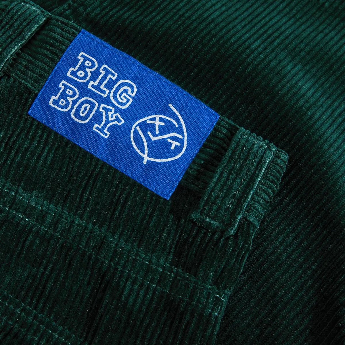 Polar Big Boy Cord Jeans - Dark Emerald