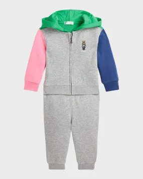 Polo Ralph Lauren Baby Boys Polo Bear Fleece Hoodie