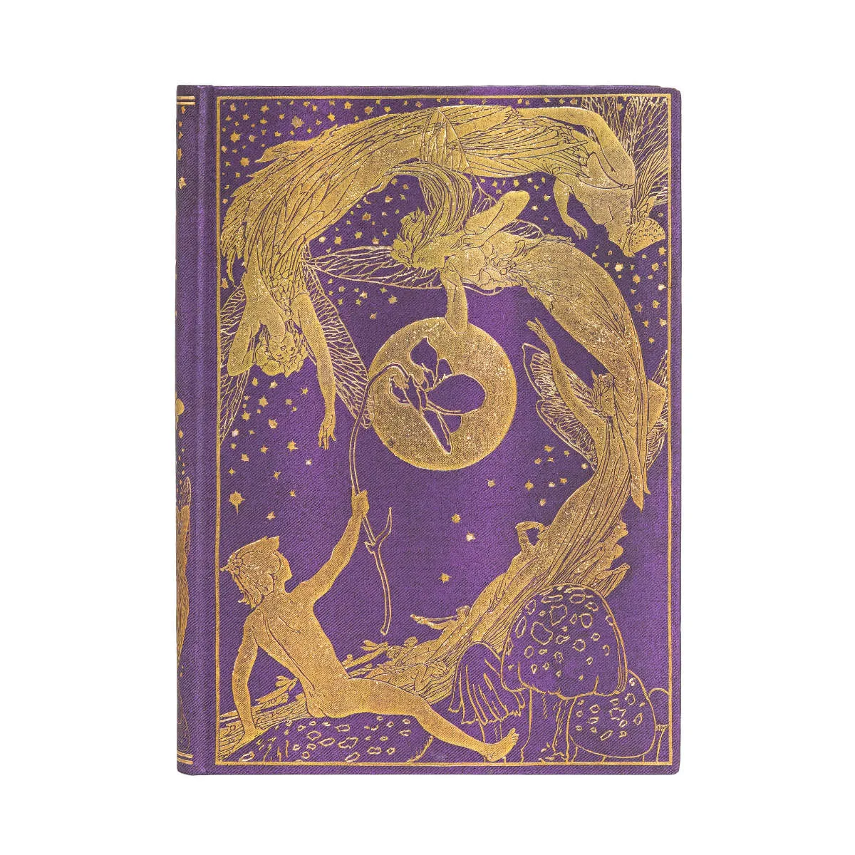Purple Fairy Midi Lined Notebook