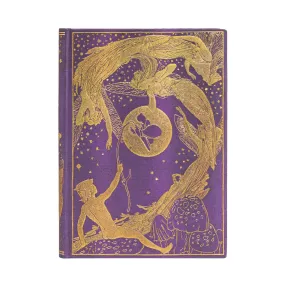 Purple Fairy Midi Lined Notebook