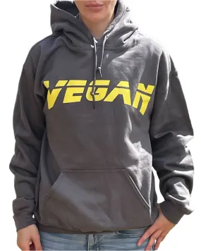 "VEGAN" Hoodie - Grey
