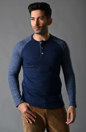 RAGLAN HENLEY - NAVY