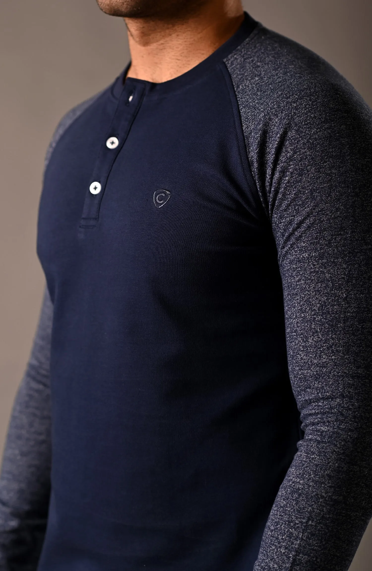 RAGLAN HENLEY - NAVY