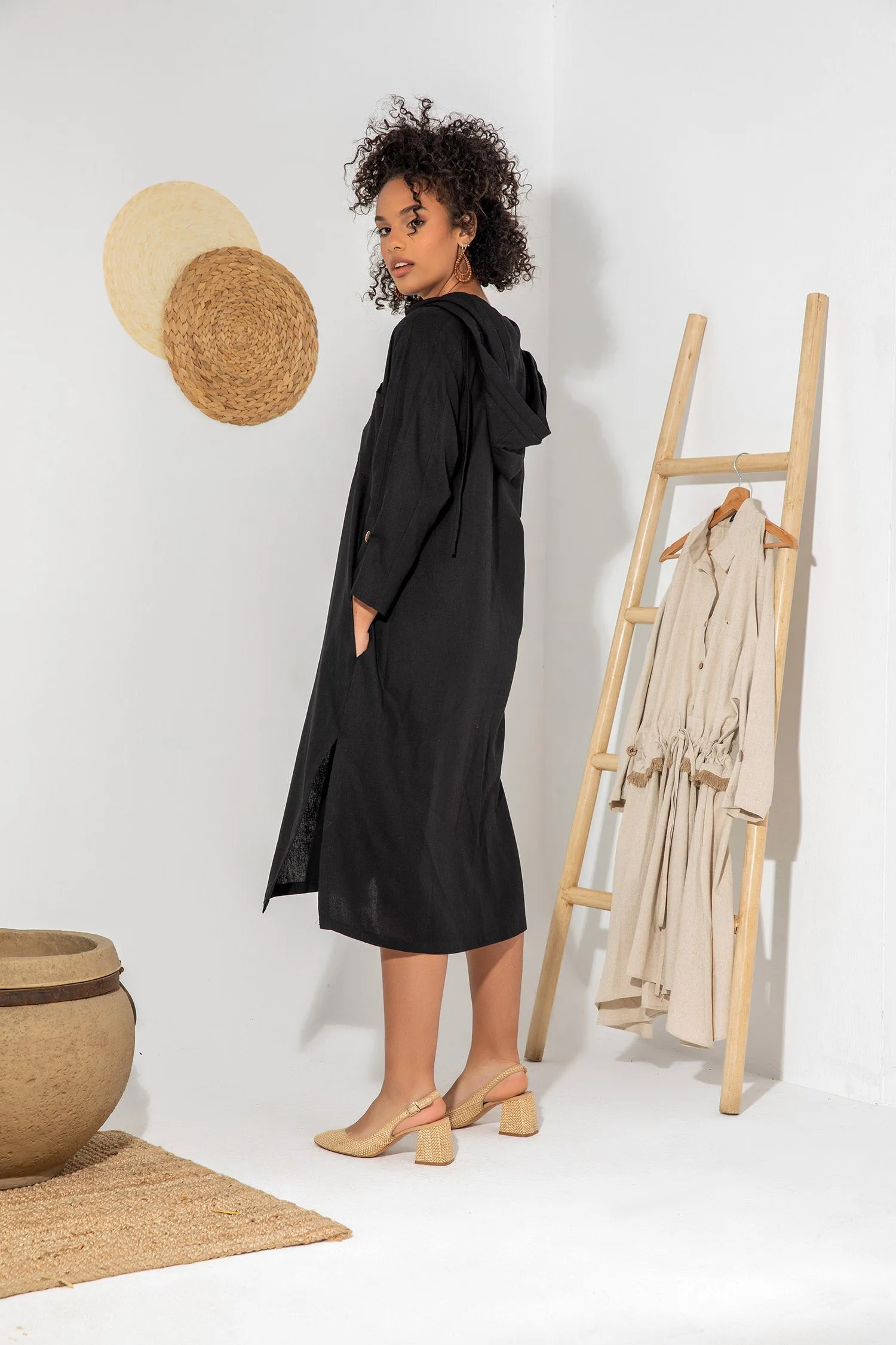 Rapo Linen Skirt - Kei Dress