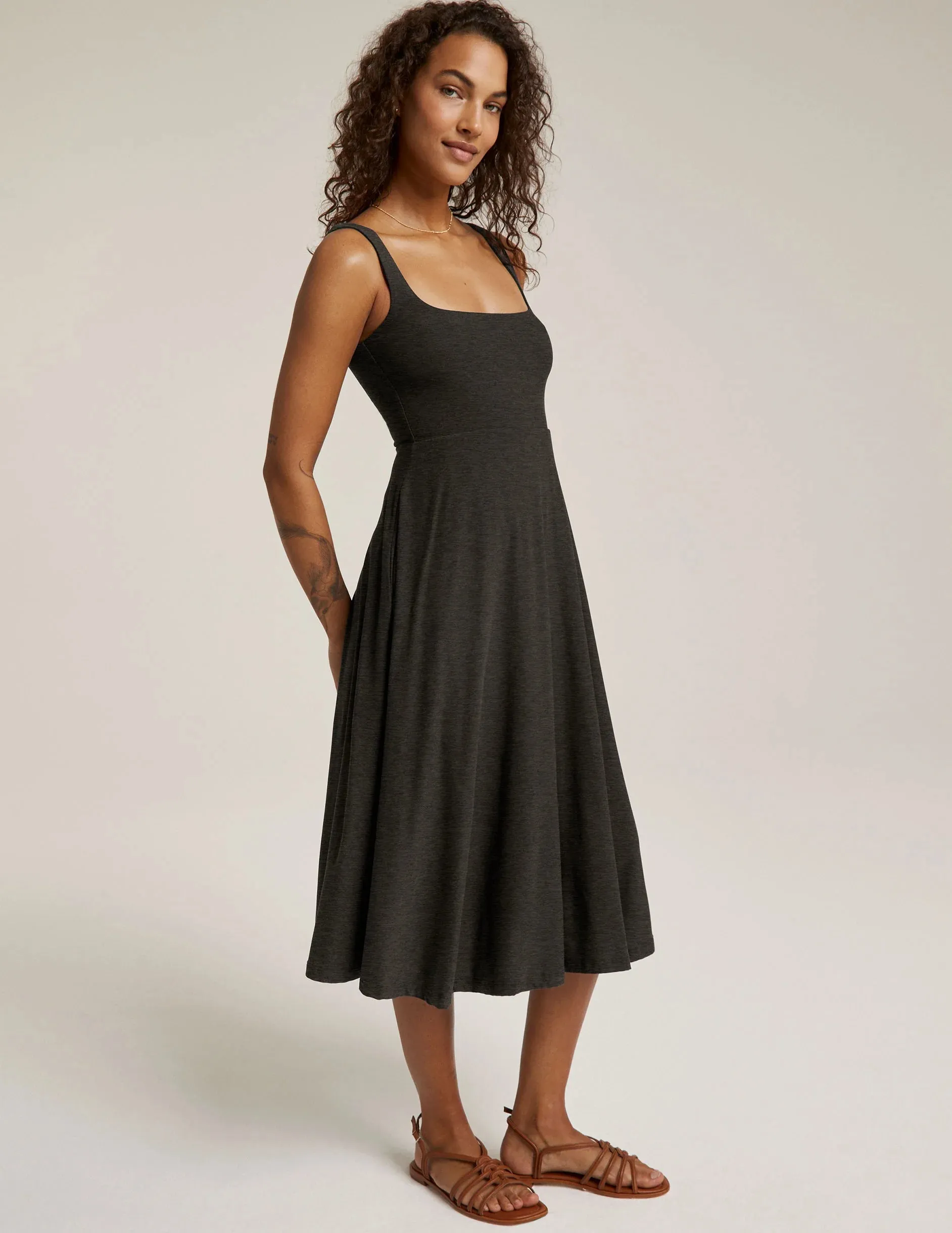 Ready Square Neck Dress