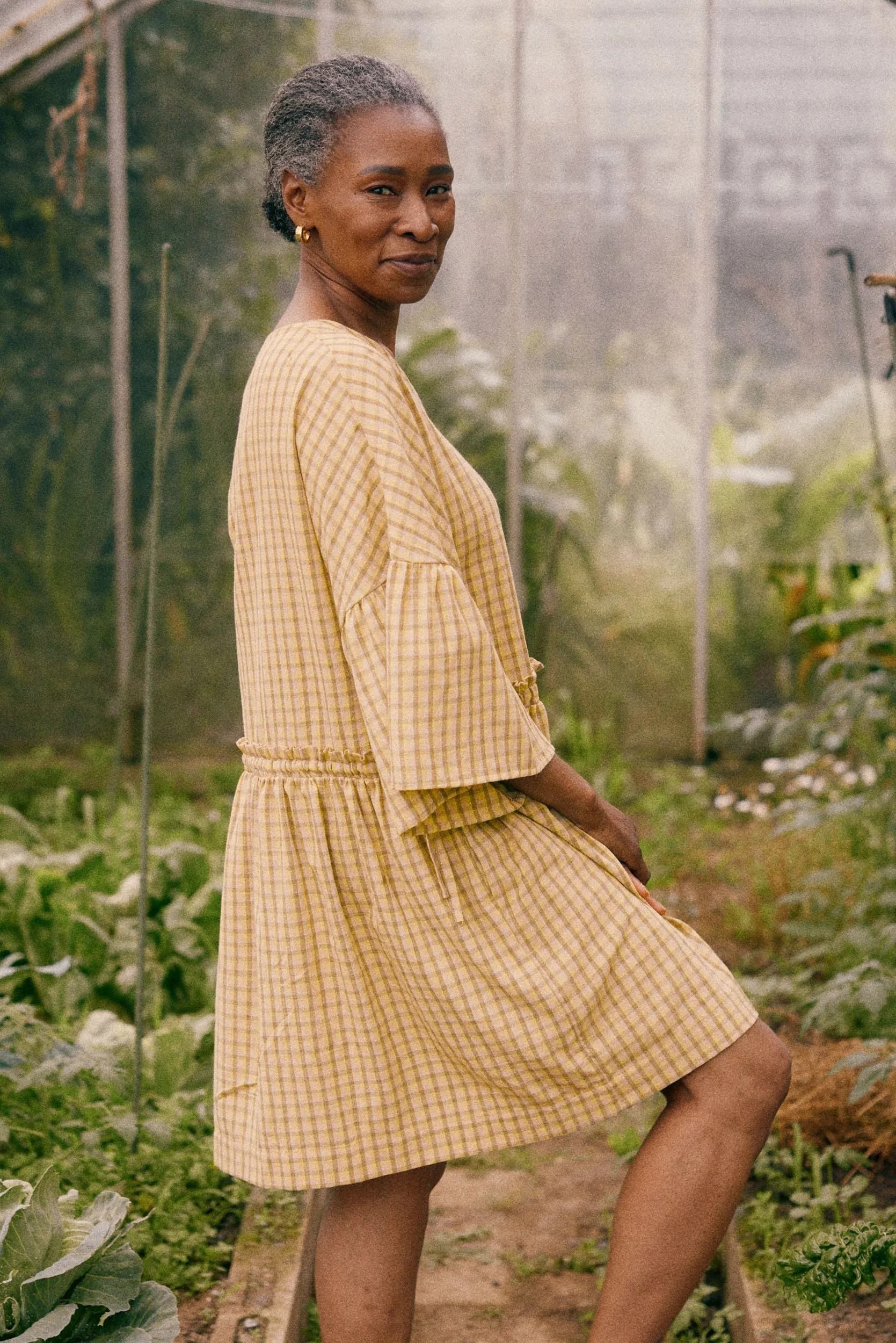 ReCreate Feild Dress - Daisy Check