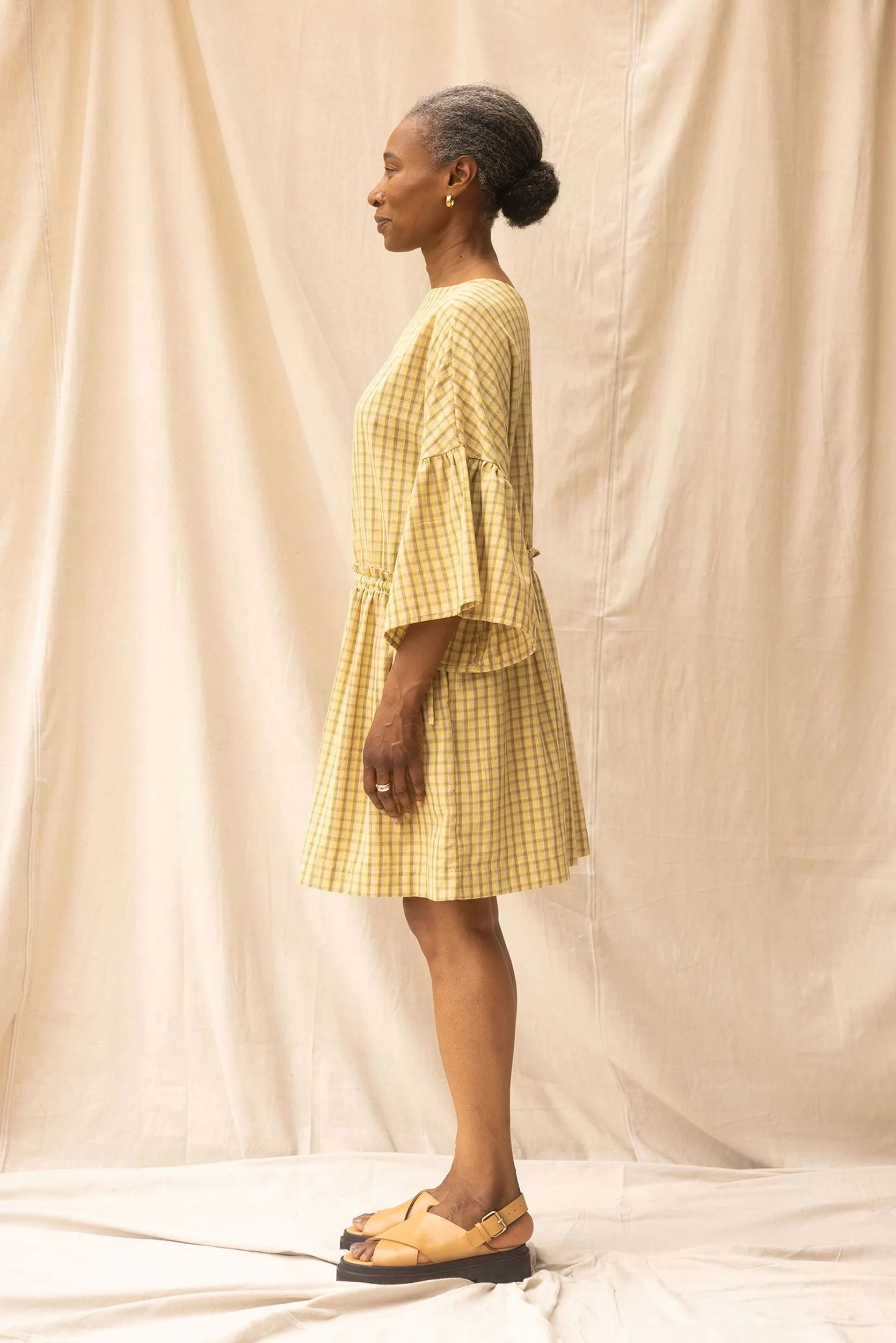ReCreate Feild Dress - Daisy Check
