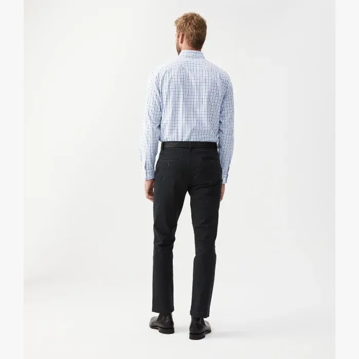 R.M.Williams - Collins Shirt - Check - Pale Blue/White