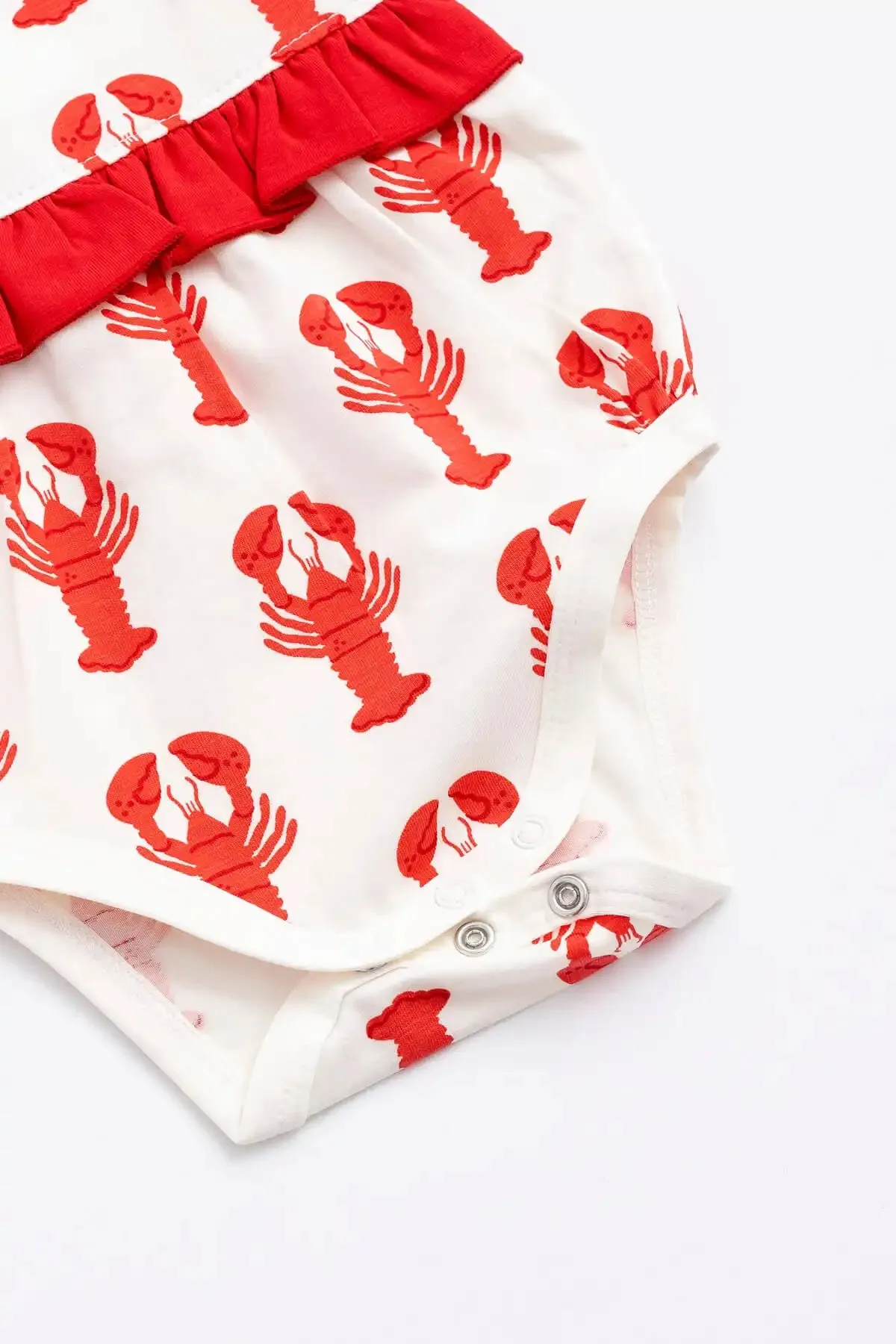 SALE - Sleeveless Bubble Bodysuit_Lobster Claws