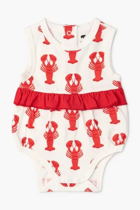 SALE - Sleeveless Bubble Bodysuit_Lobster Claws