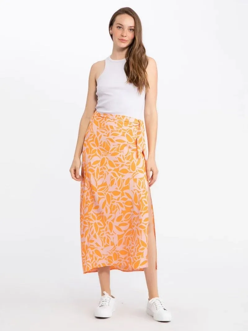 Sanctuary Clothing Beach to City Midi Skirt