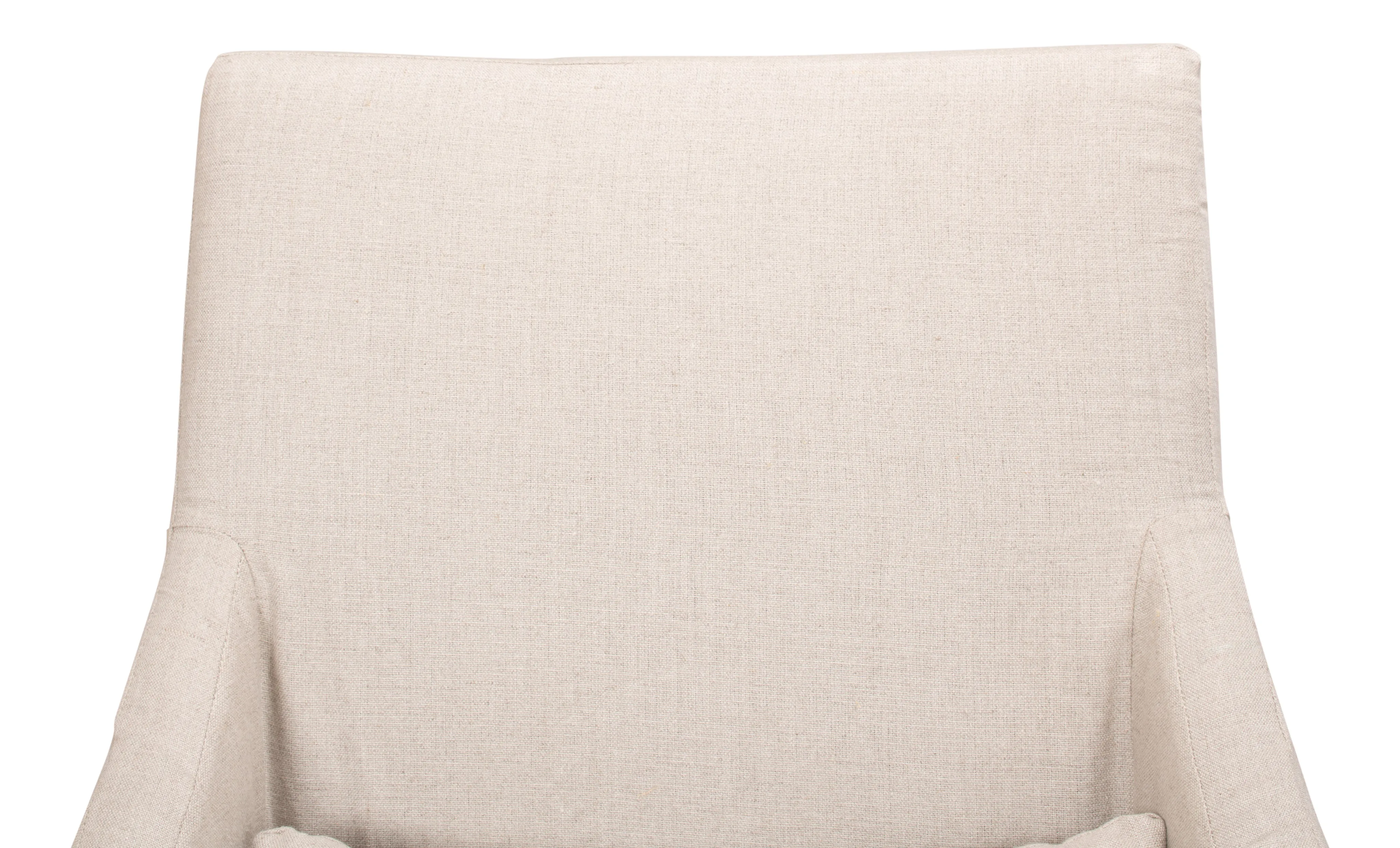 Sarreid - Skirted Arm Chair - Beige - Transitional