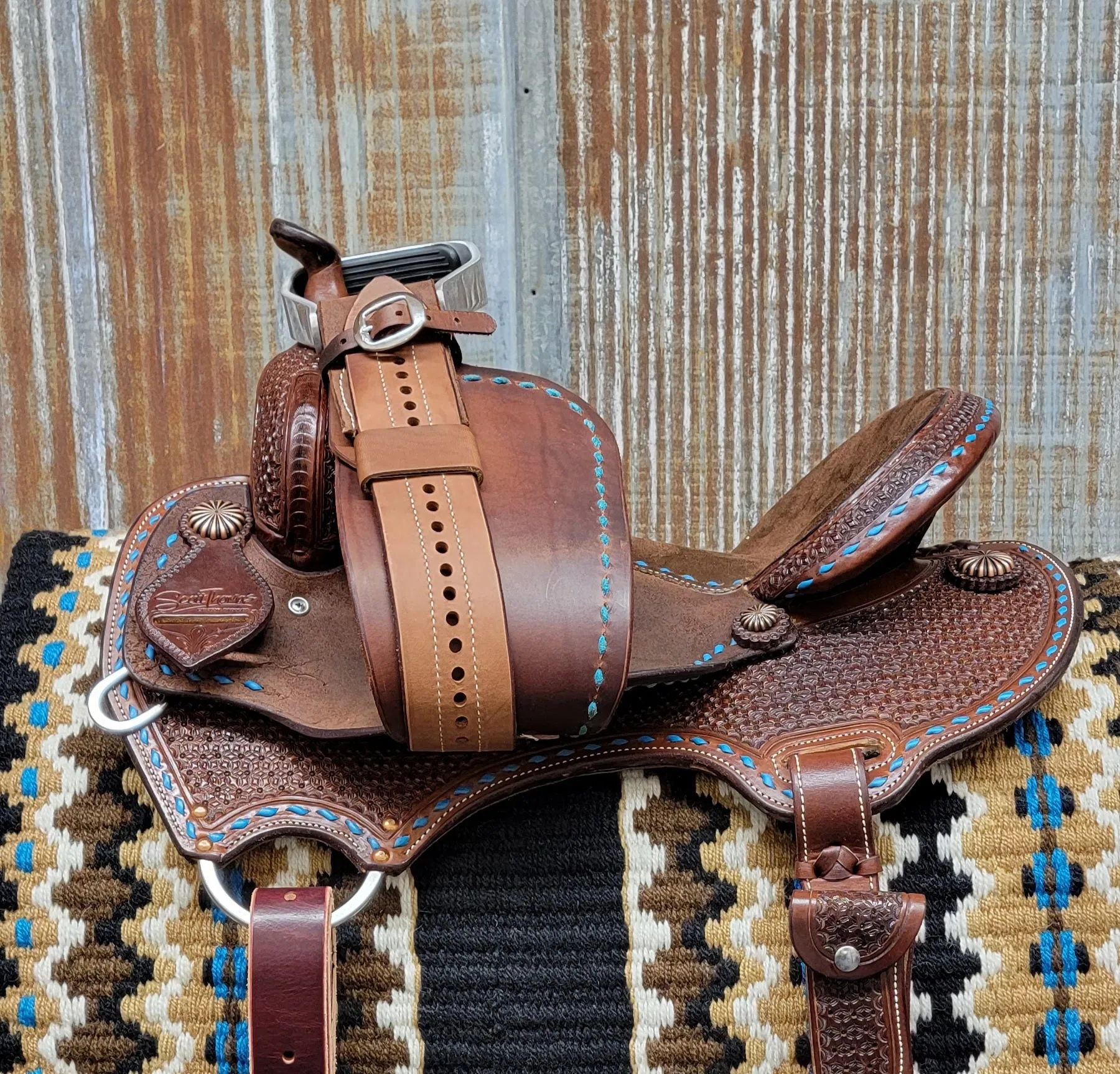 Scott Thomas Custom Barrel Saddle