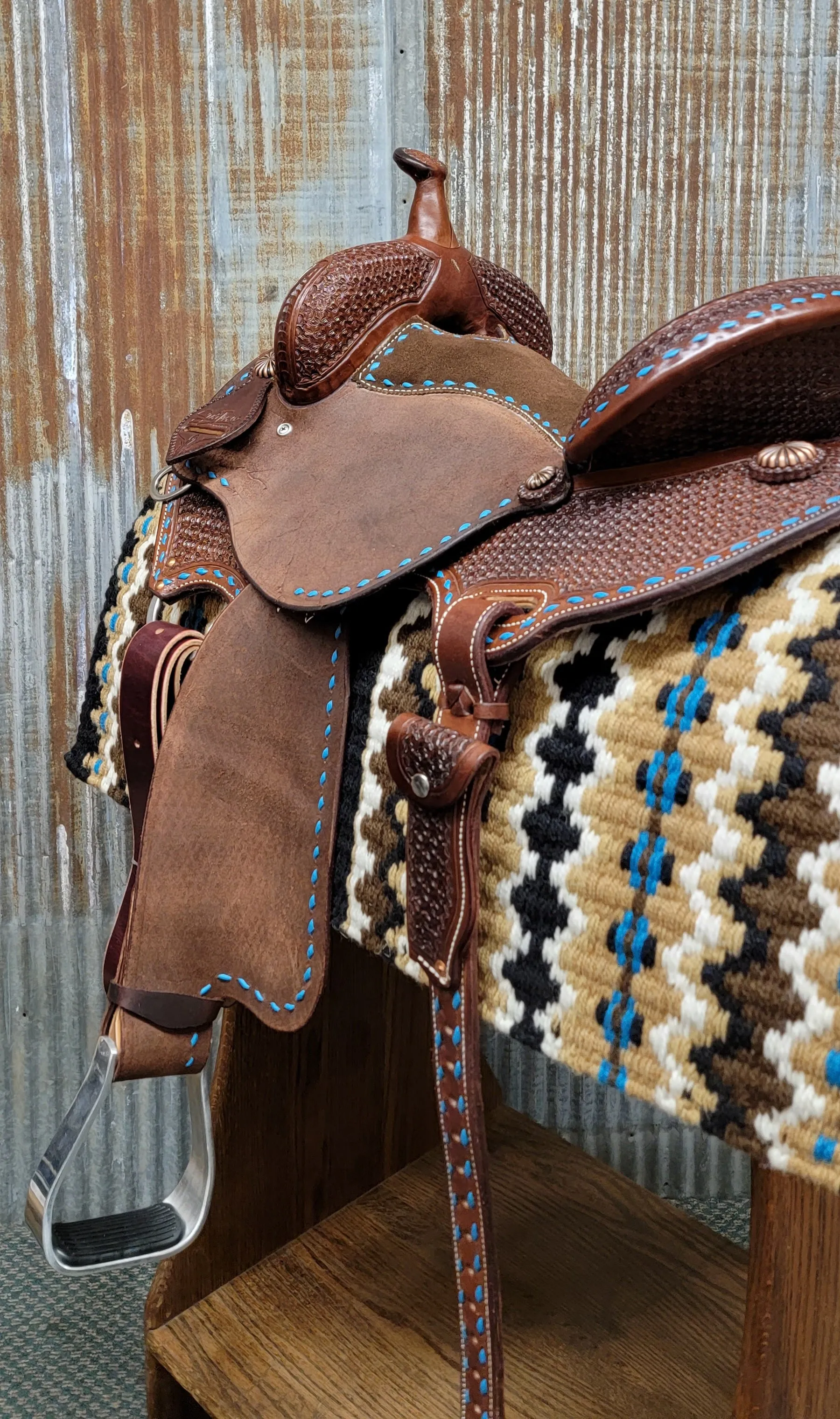 Scott Thomas Custom Barrel Saddle