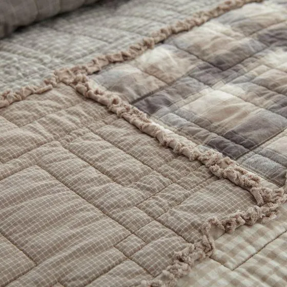 Smoky Cobblestone Quilted Collection