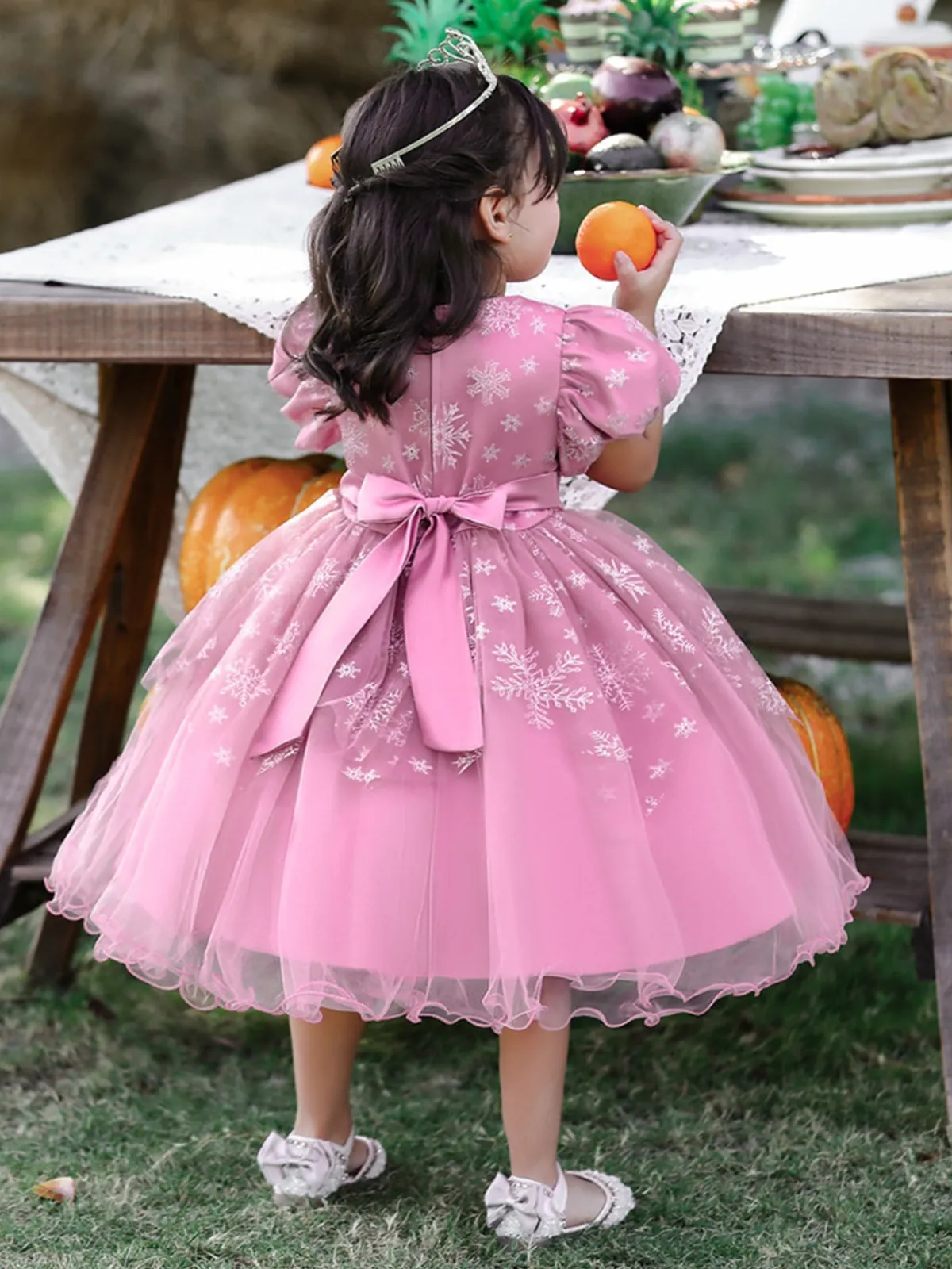 Snowflake Sparkle Princess Dress